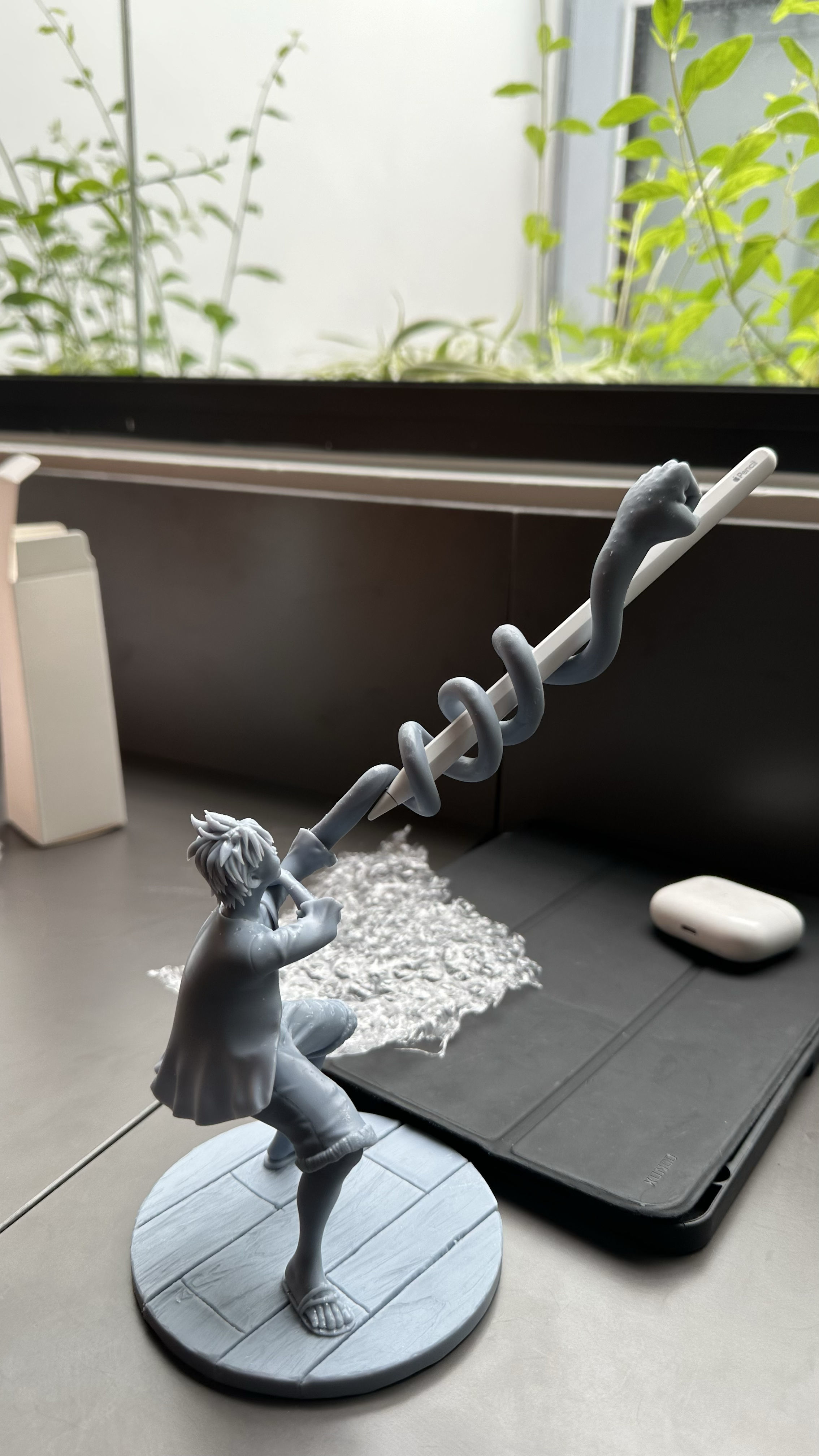 Luffy Penholder - One Piece Fan Art 3D print model_3