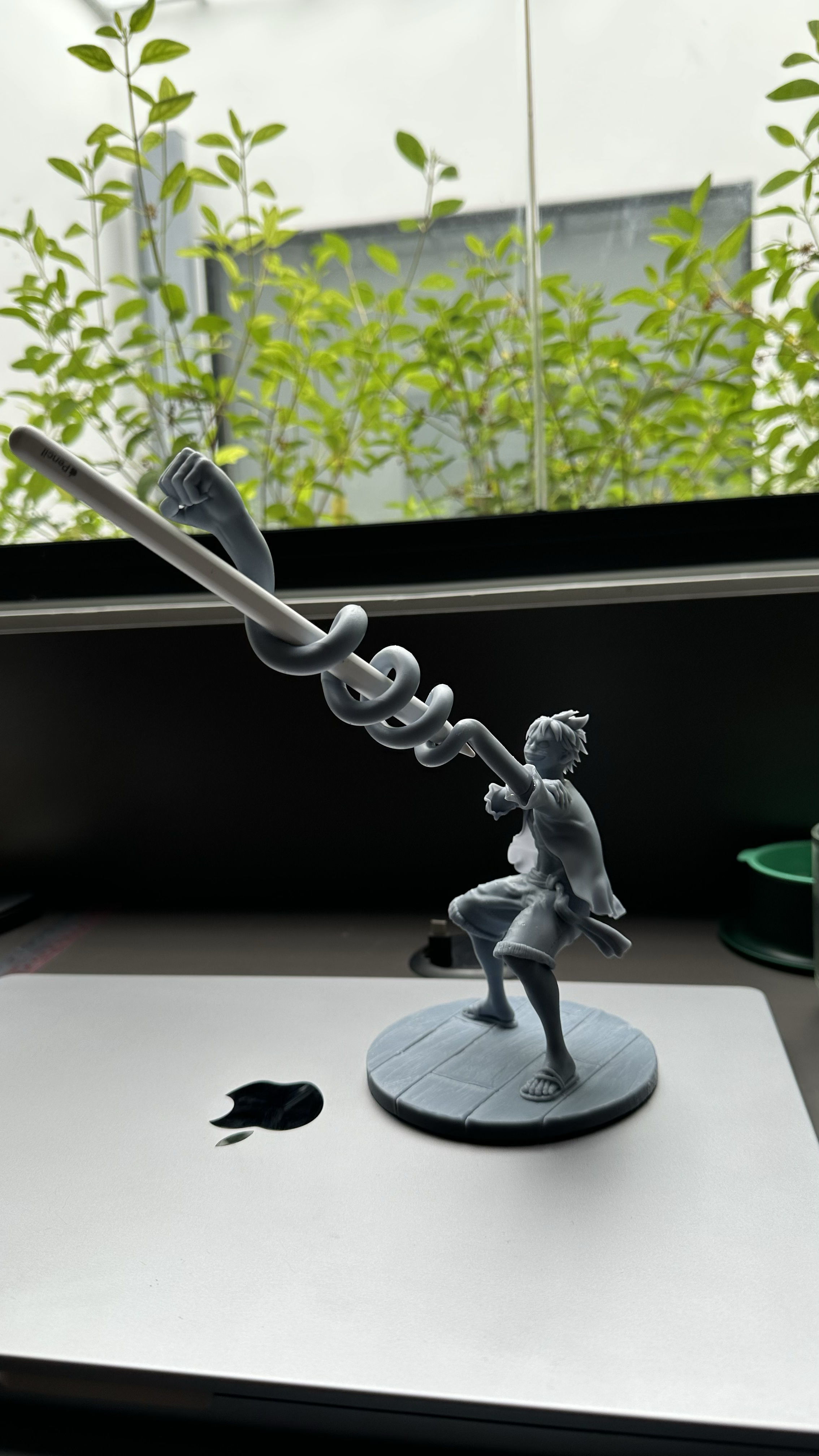 Luffy Penholder - One Piece Fan Art 3D print model_4