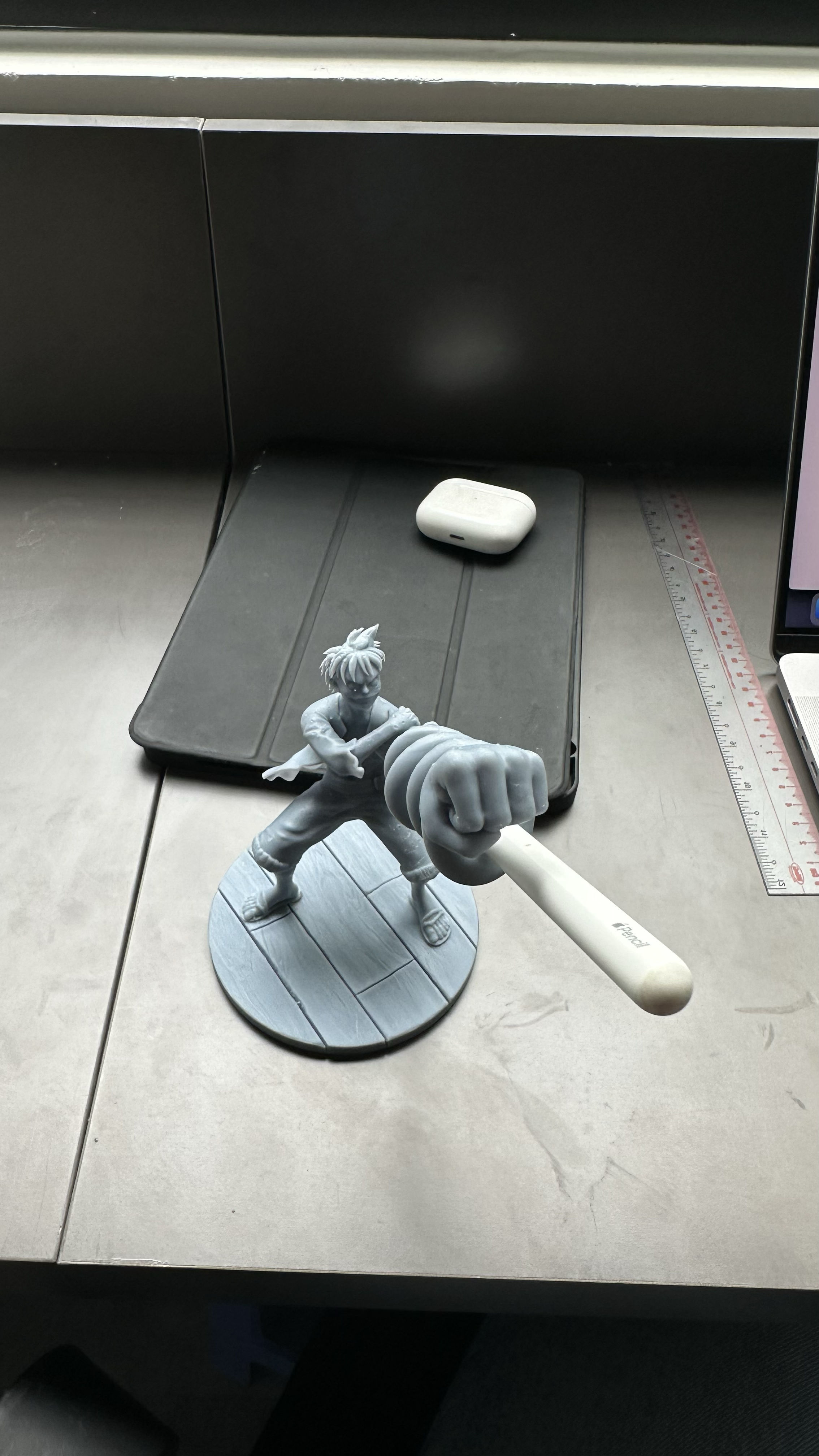 Luffy Penholder - One Piece Fan Art 3D print model_2