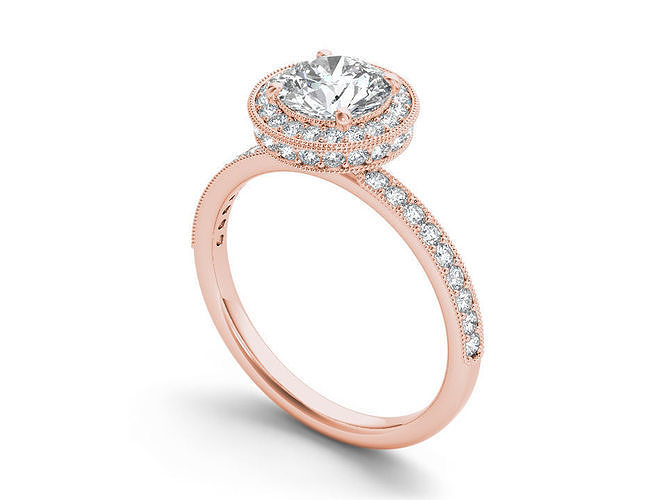 US RING012 3D print model