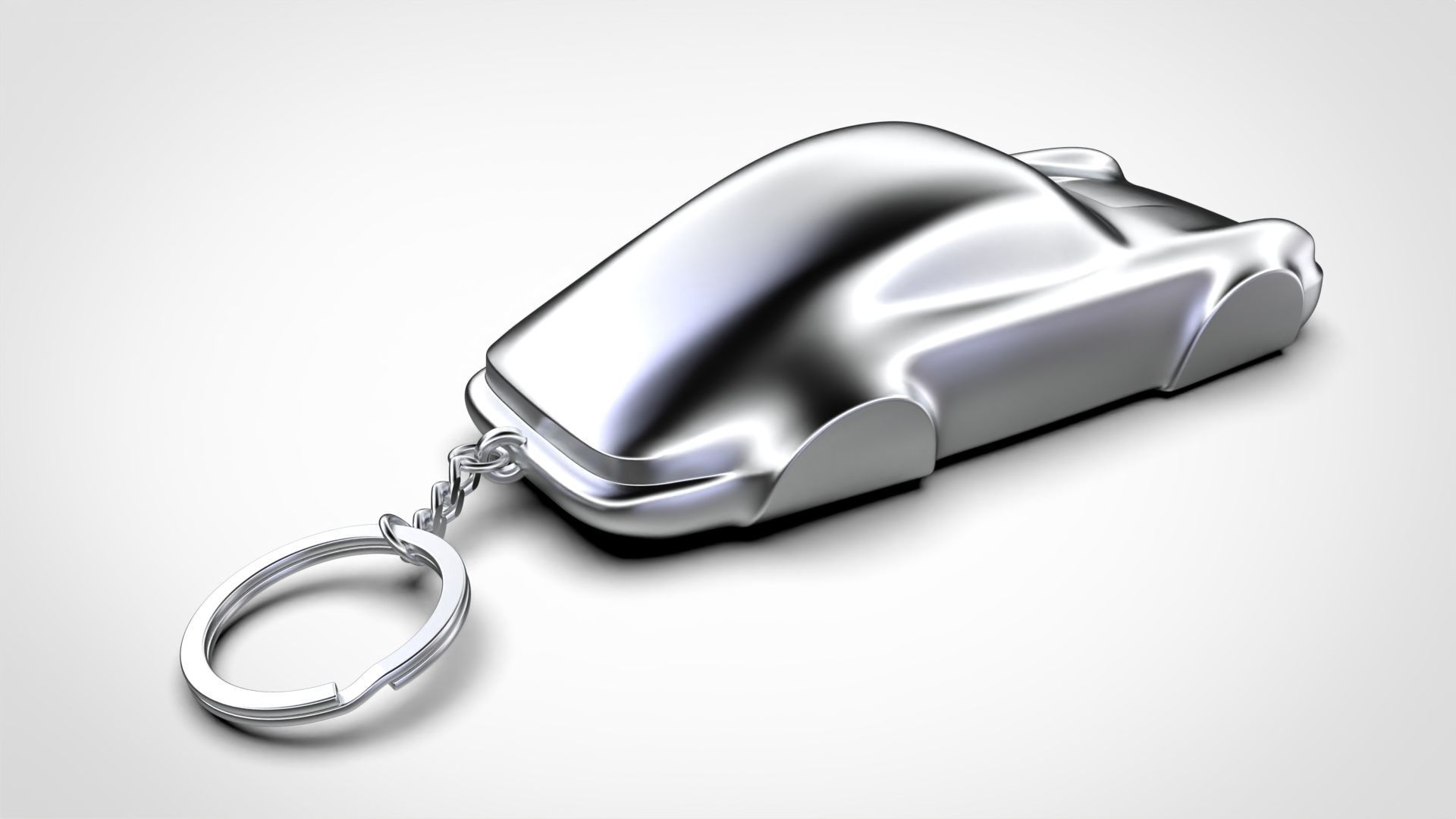 Porsche 911 -964- Speedform Automotive Sculpture Keychain 3D print model_2