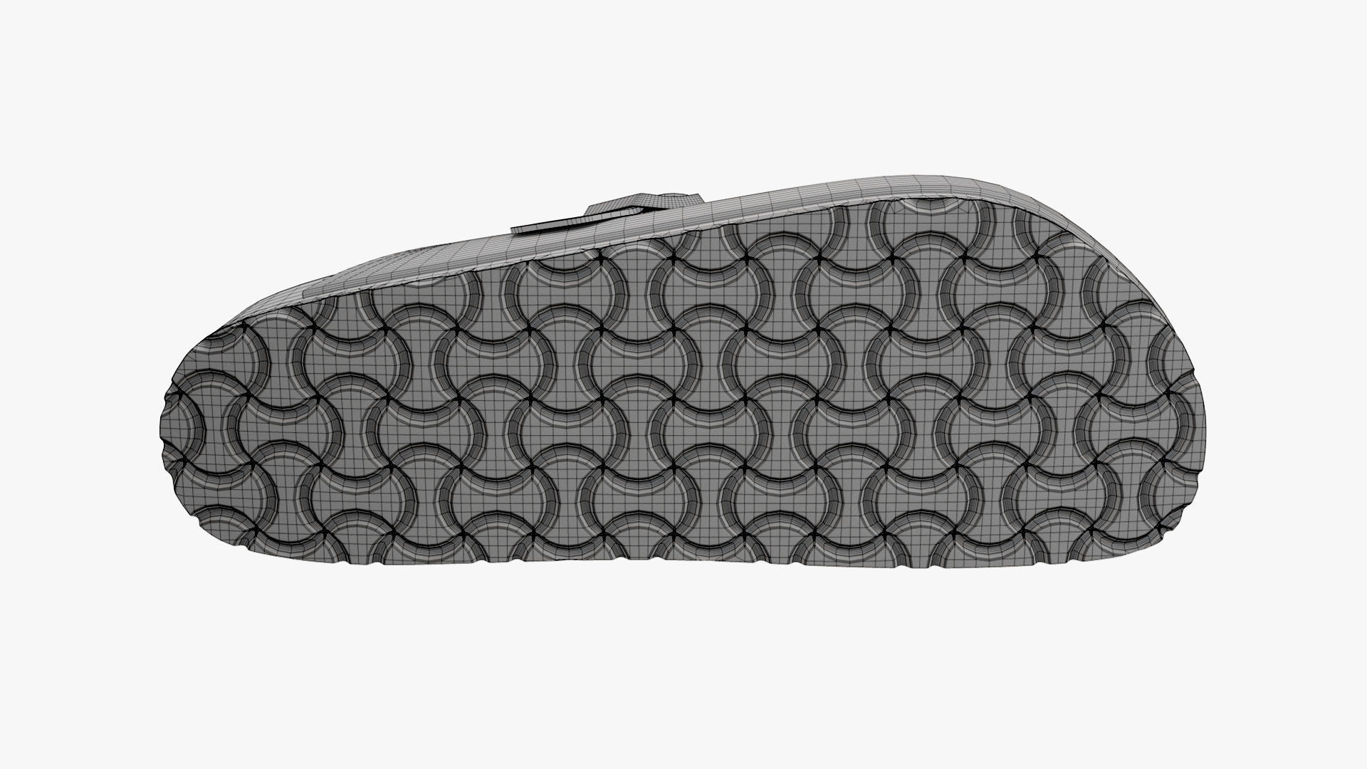 Birkenstock Boston Saddle Tan Leather 3D model_17