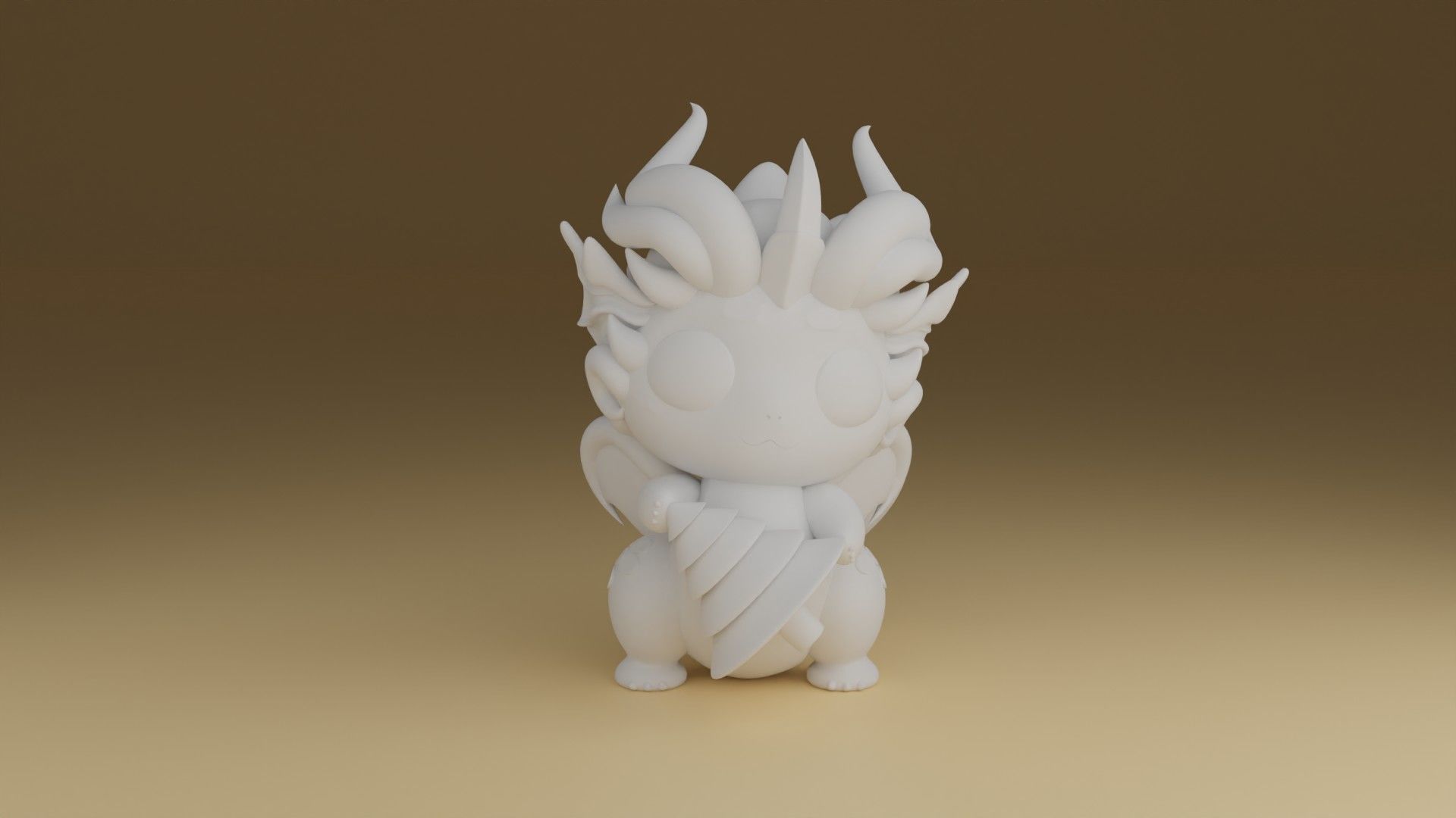 dragon 3D print model_1