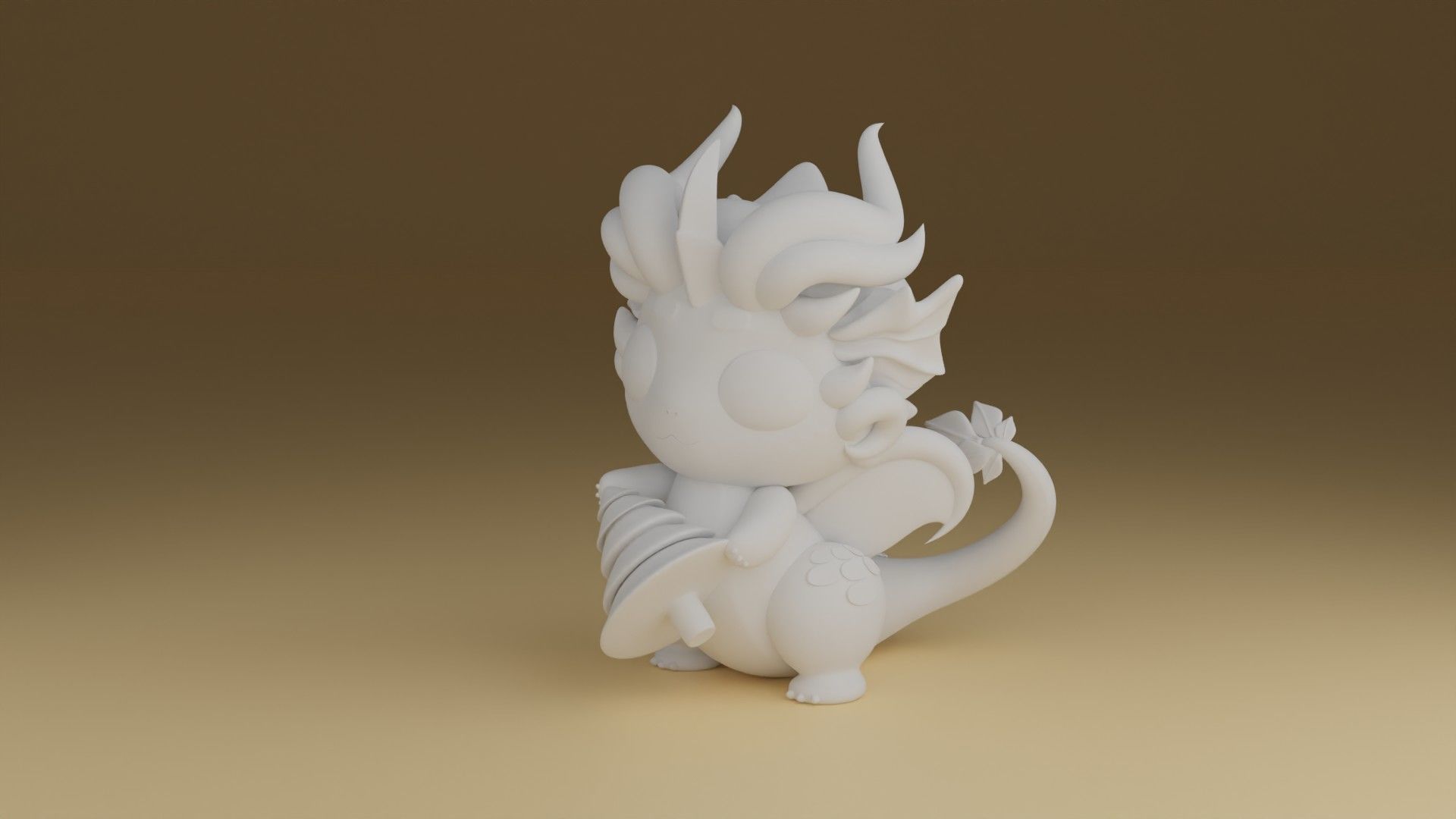 dragon 3D print model_5