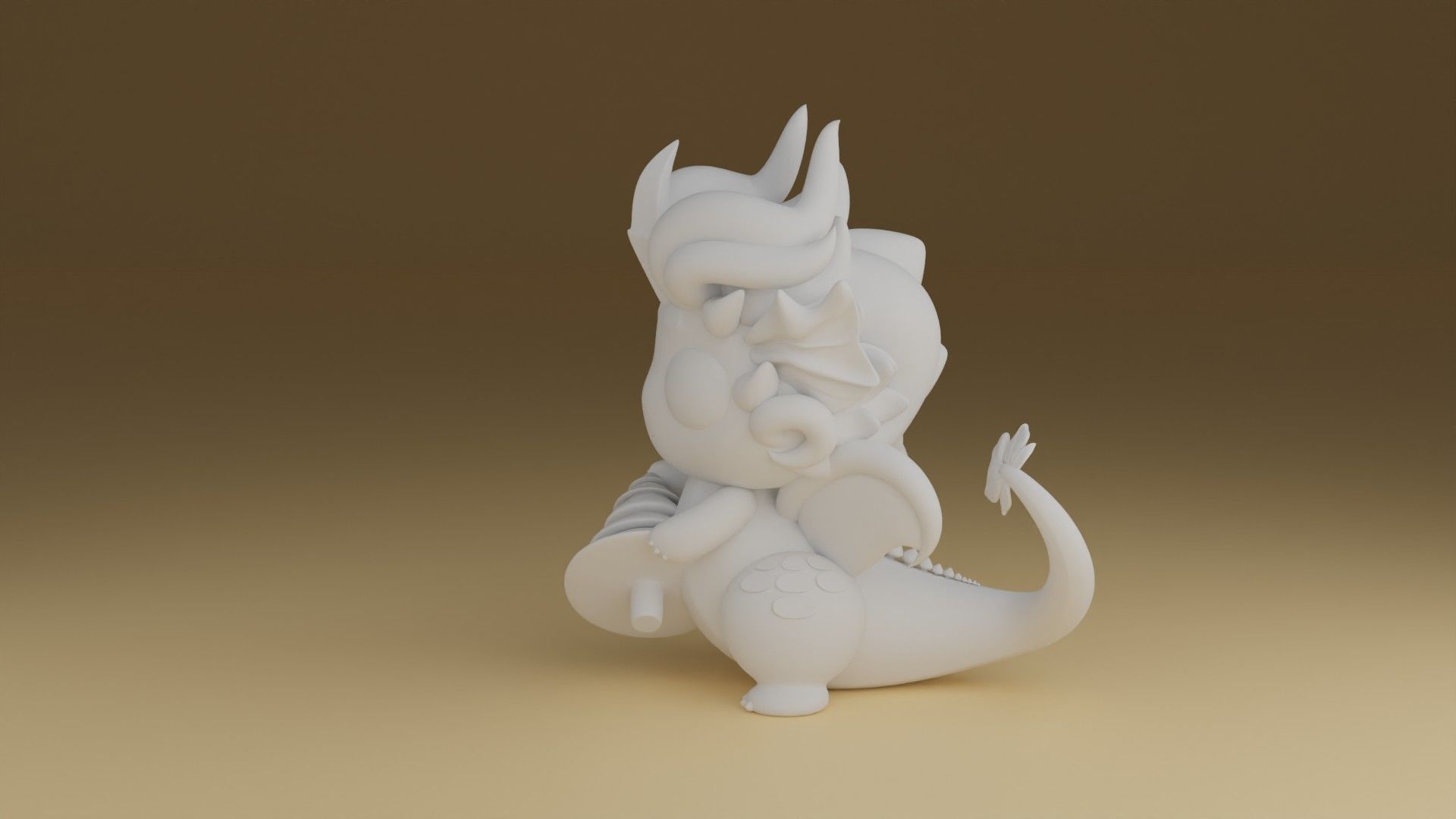 dragon 3D print model_4