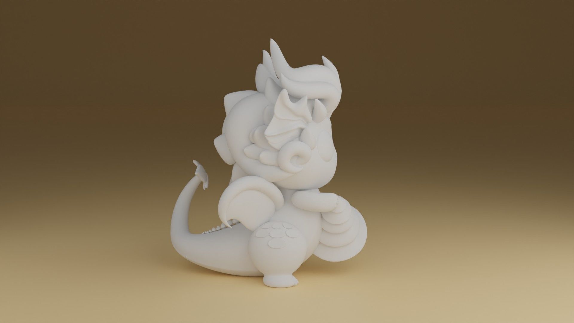 dragon 3D print model_2