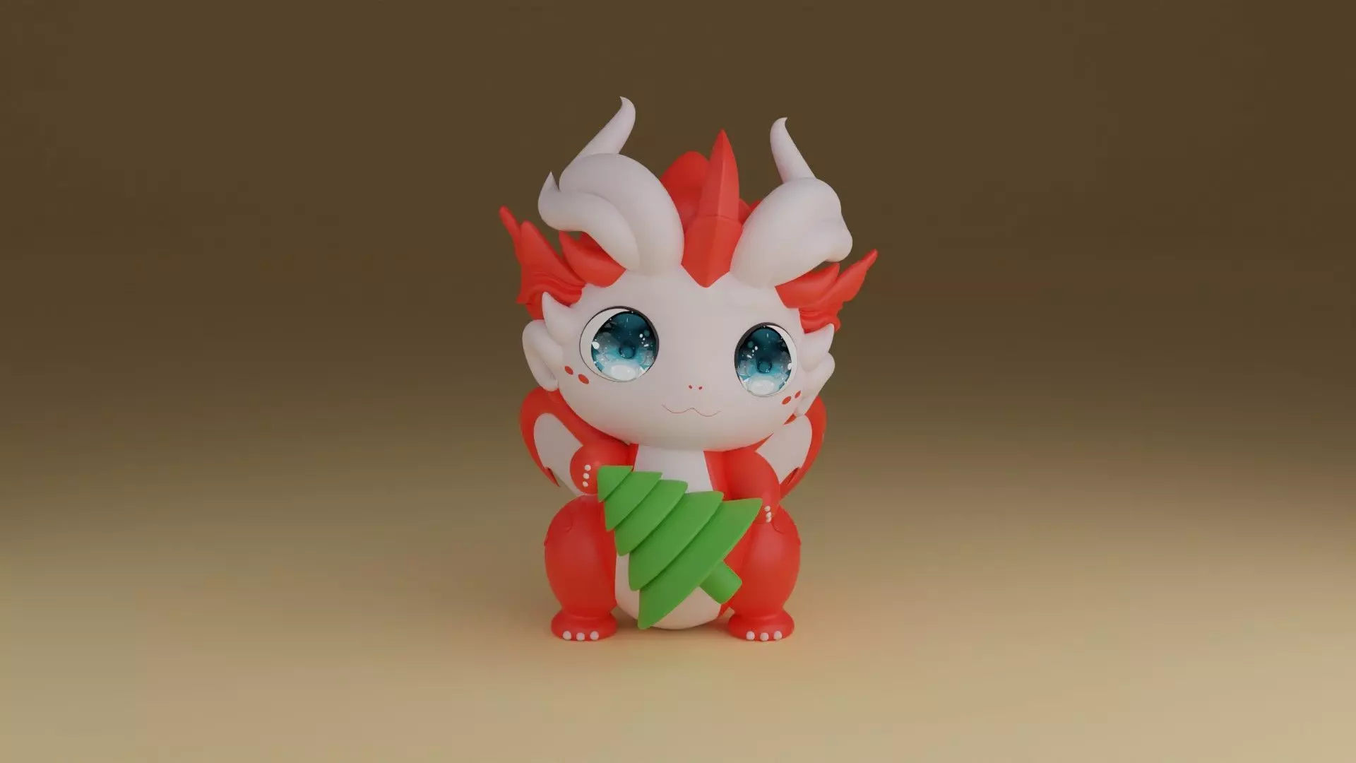 dragon 3D print model_0