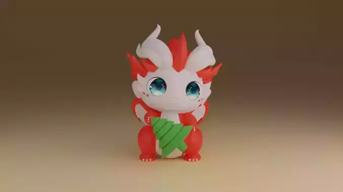 dragon 3D print model