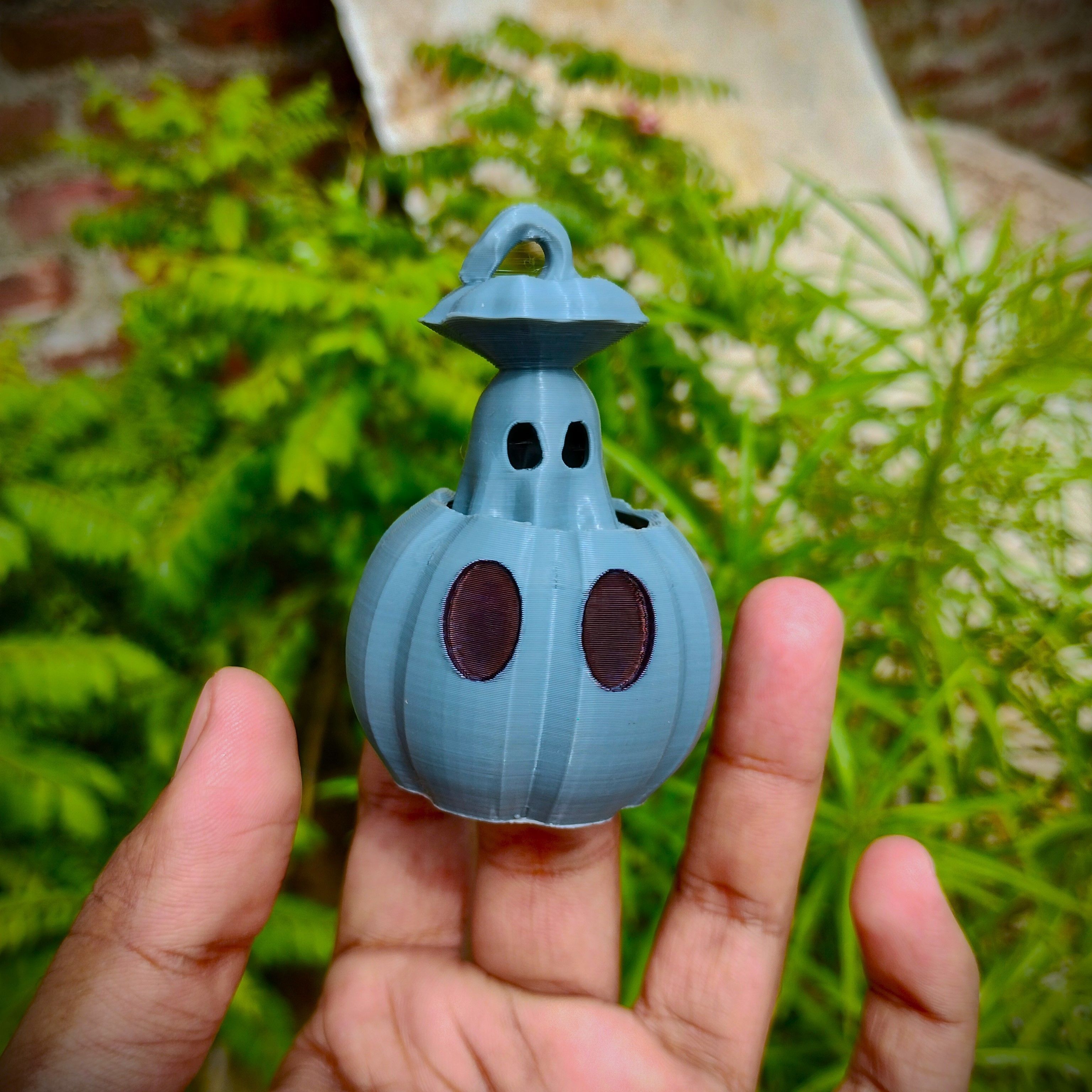 Halloween special cute fidget ghost keychain  collection 3D print model_9