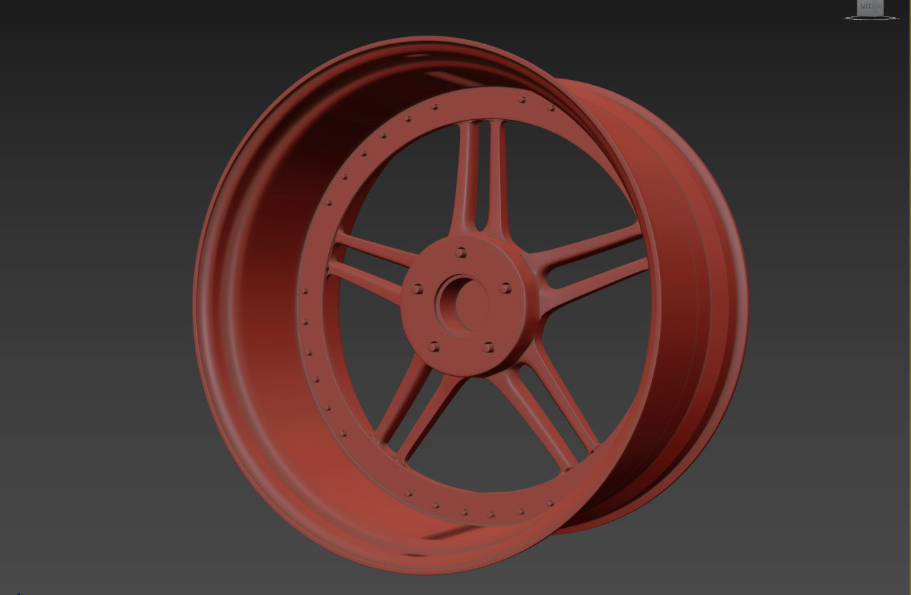 Racing Dynamics RS2 custom wheel 3D model_16
