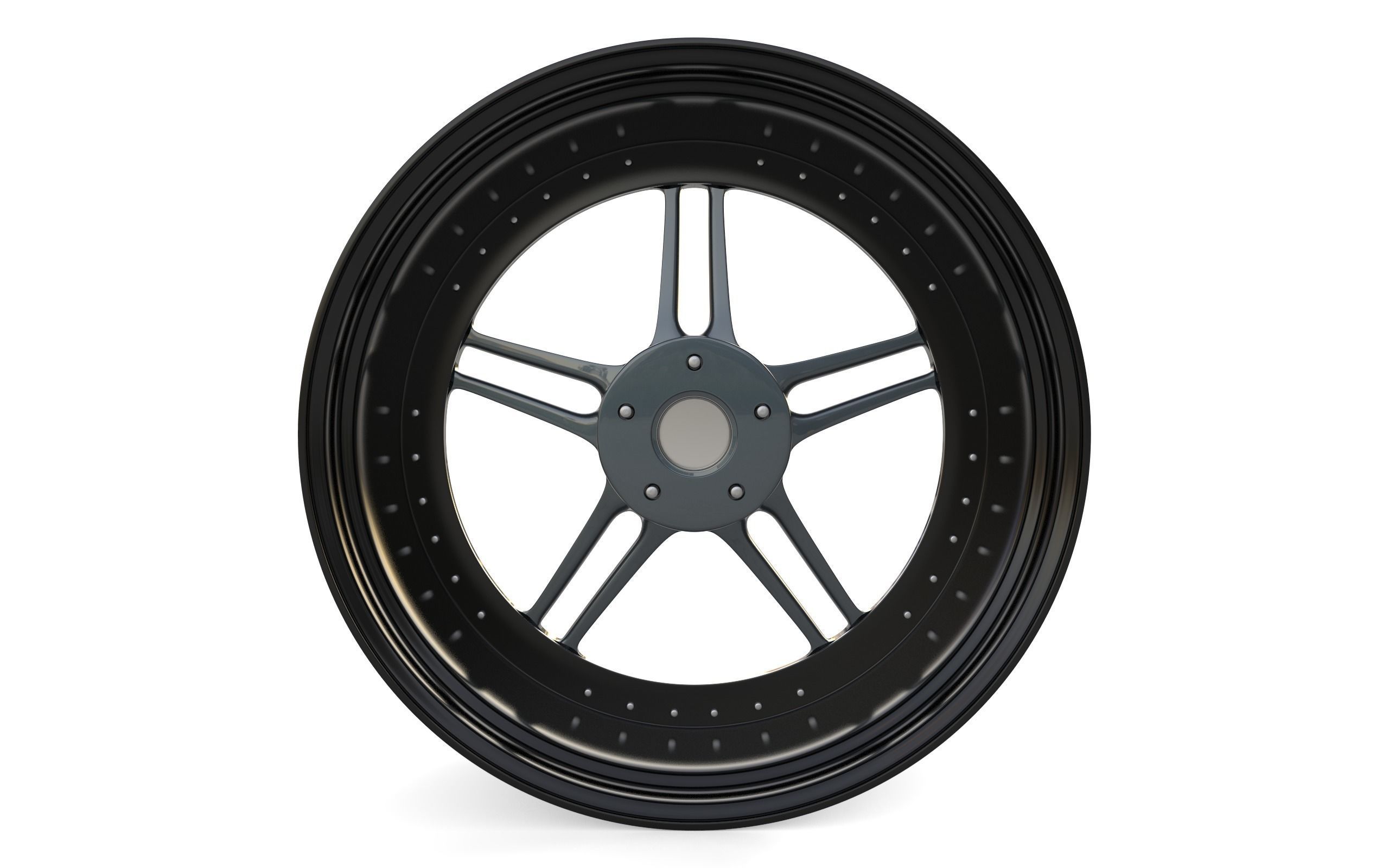 Racing Dynamics RS2 custom wheel 3D model_3