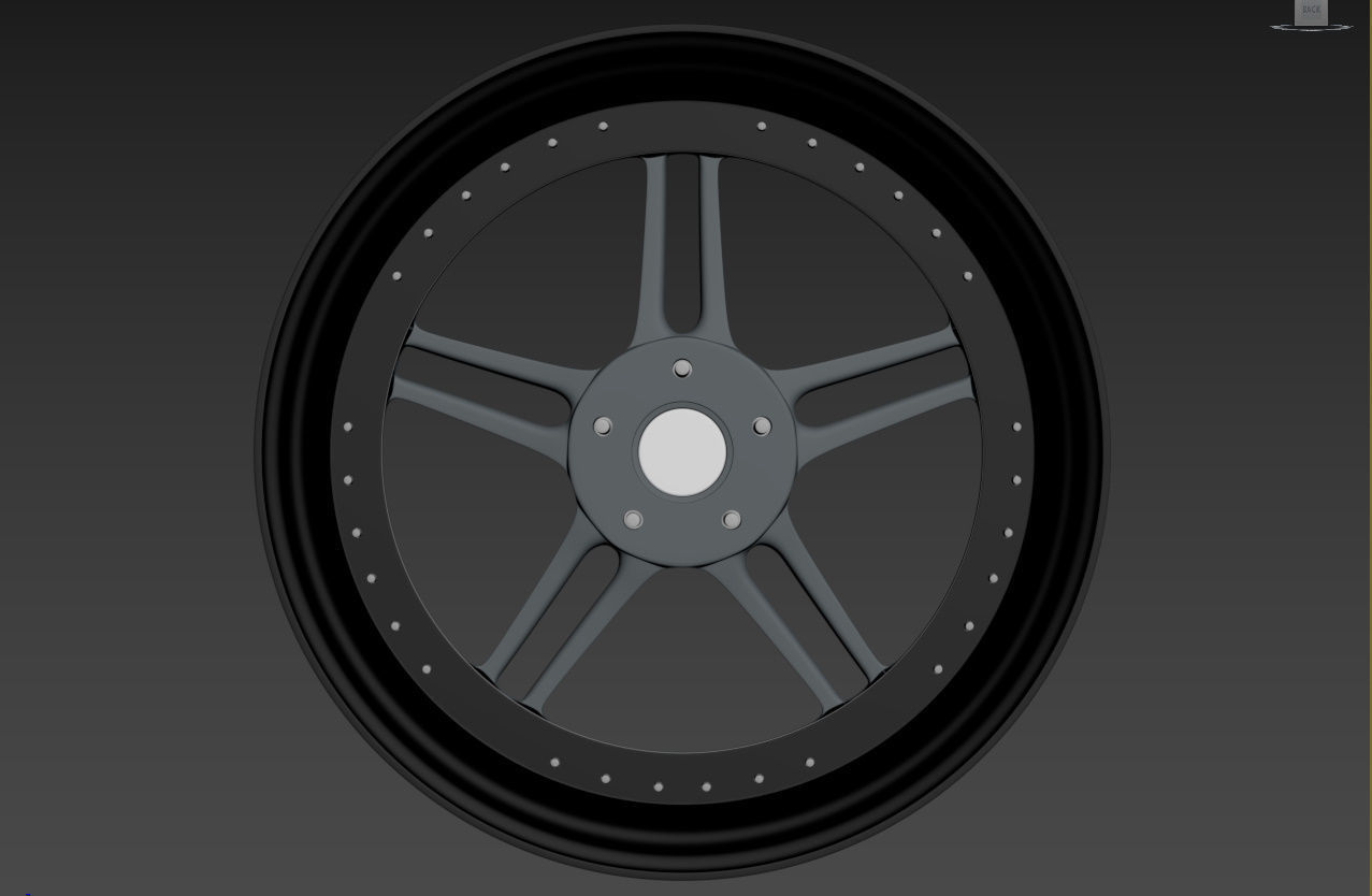 Racing Dynamics RS2 custom wheel 3D model_37