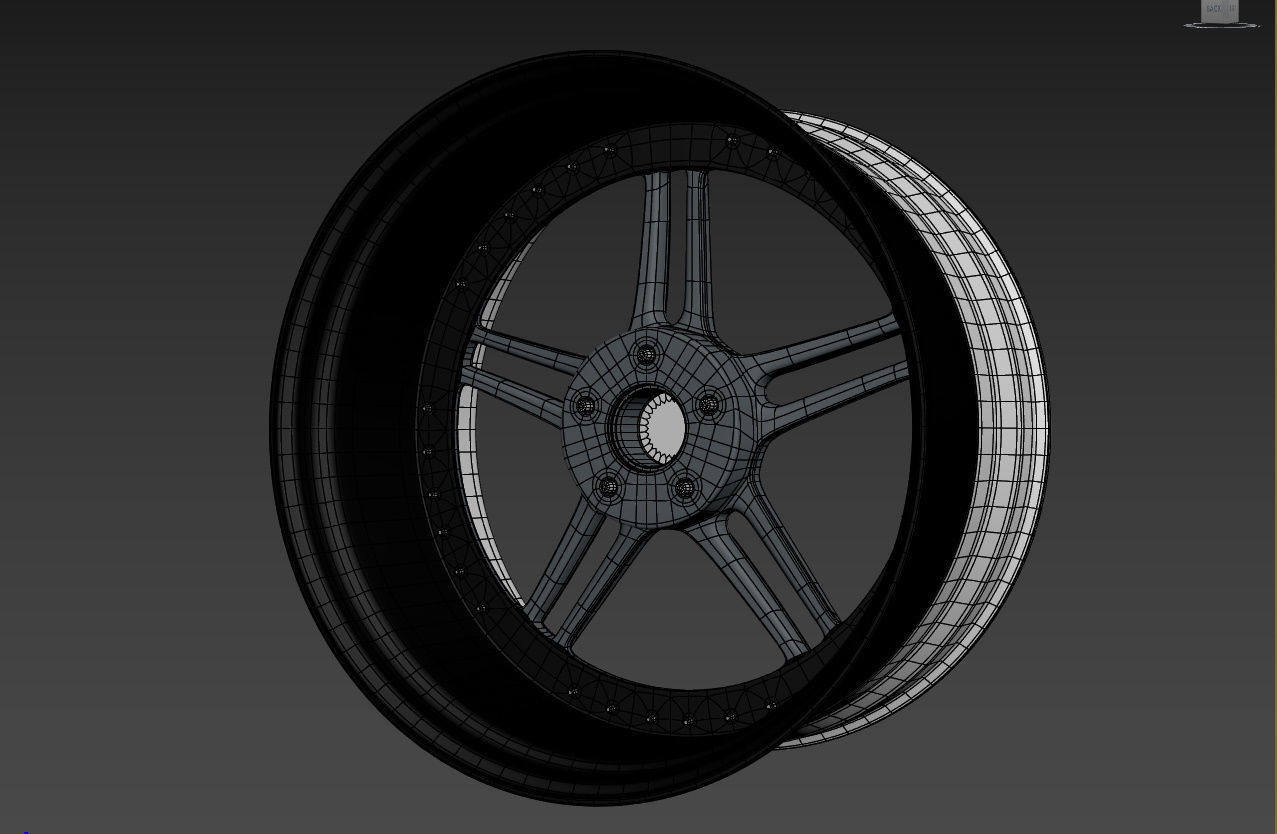 Racing Dynamics RS2 custom wheel 3D model_14
