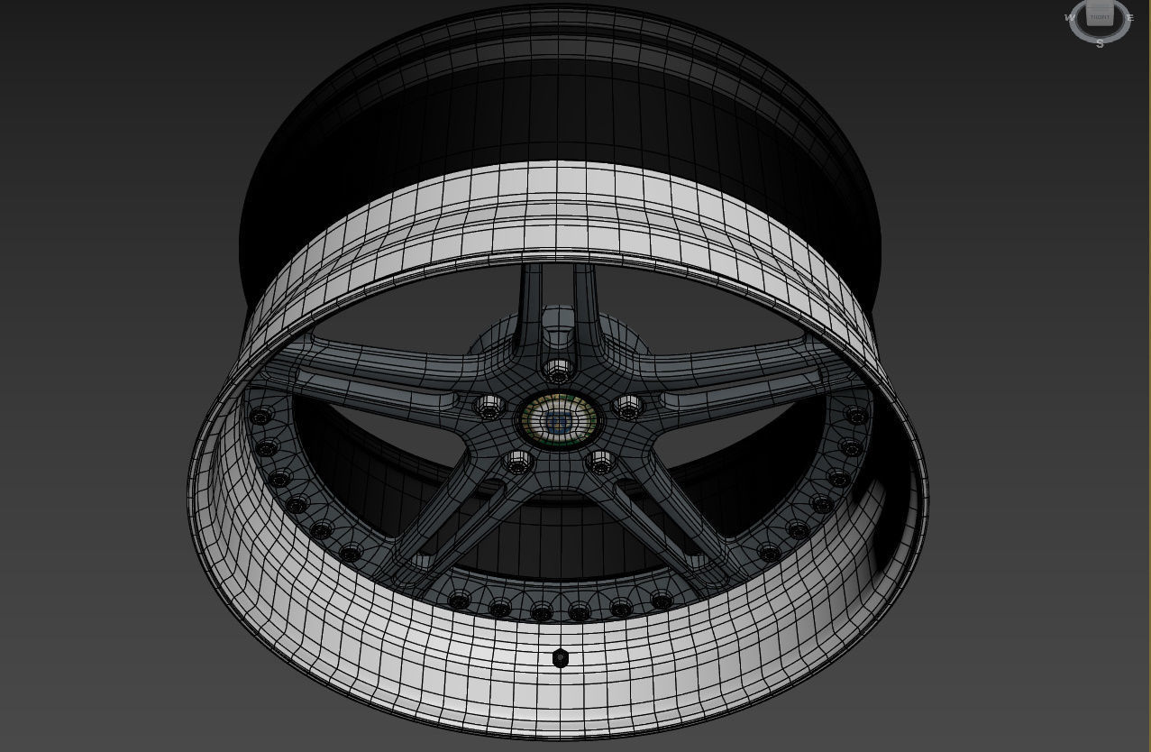 Racing Dynamics RS2 custom wheel 3D model_18
