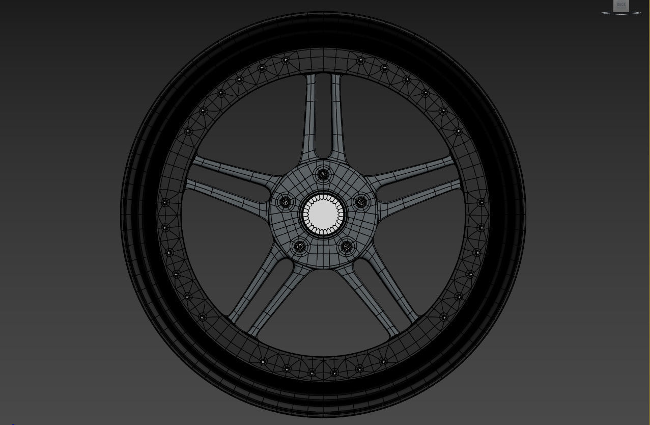Racing Dynamics RS2 custom wheel 3D model_38