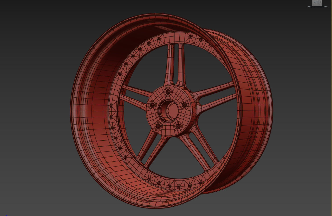 Racing Dynamics RS2 custom wheel 3D model_15