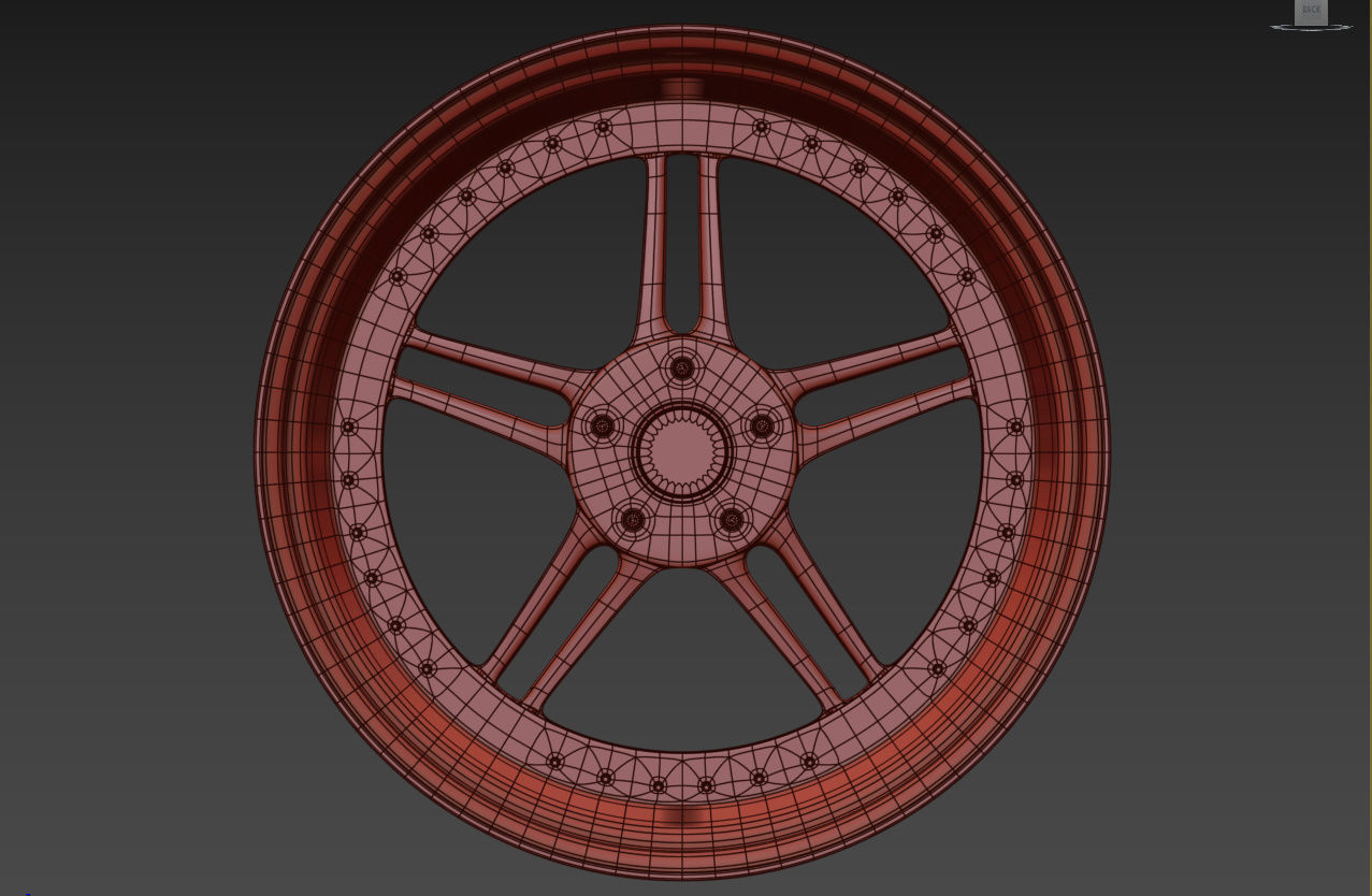 Racing Dynamics RS2 custom wheel 3D model_39