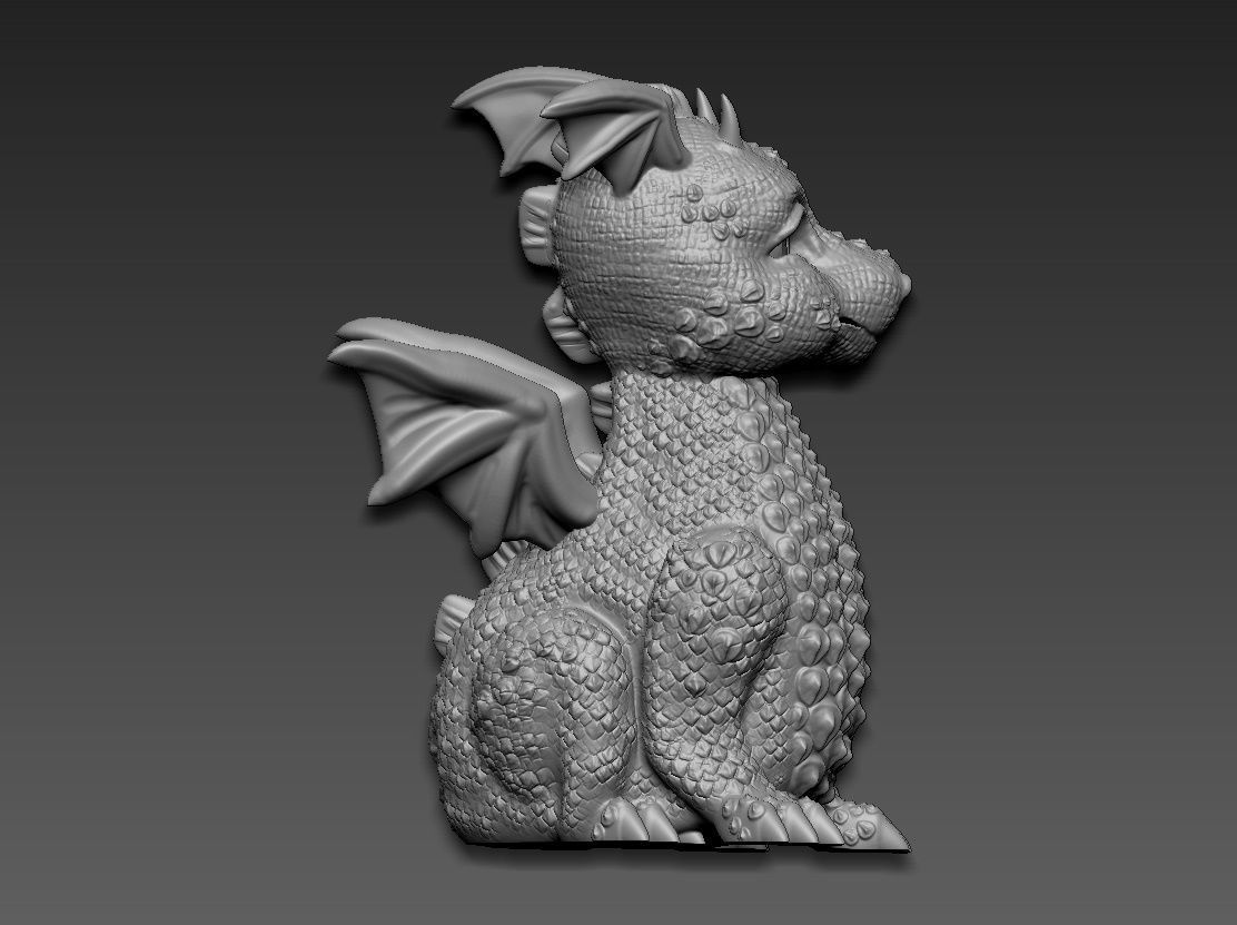 Dragon 3D print model_28