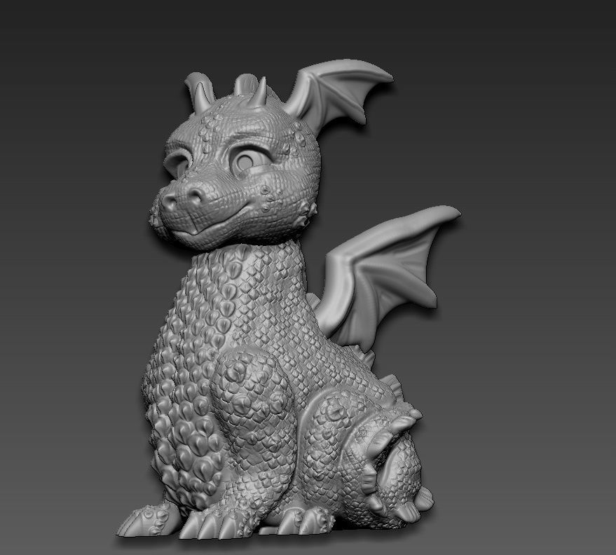 Dragon 3D print model_13