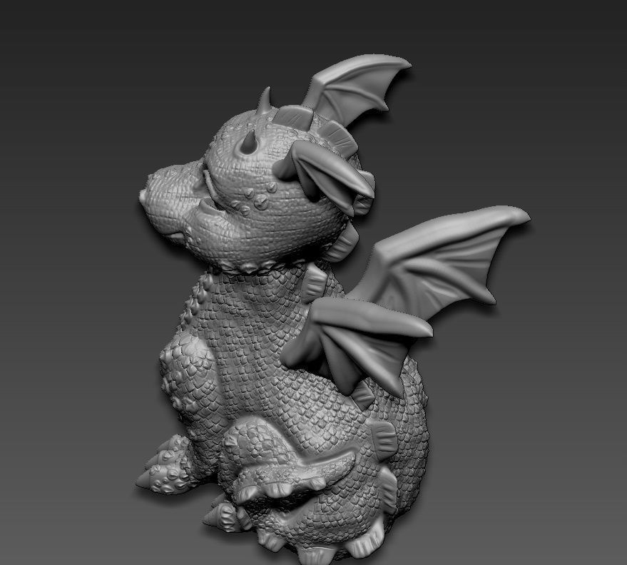 Dragon 3D print model_14