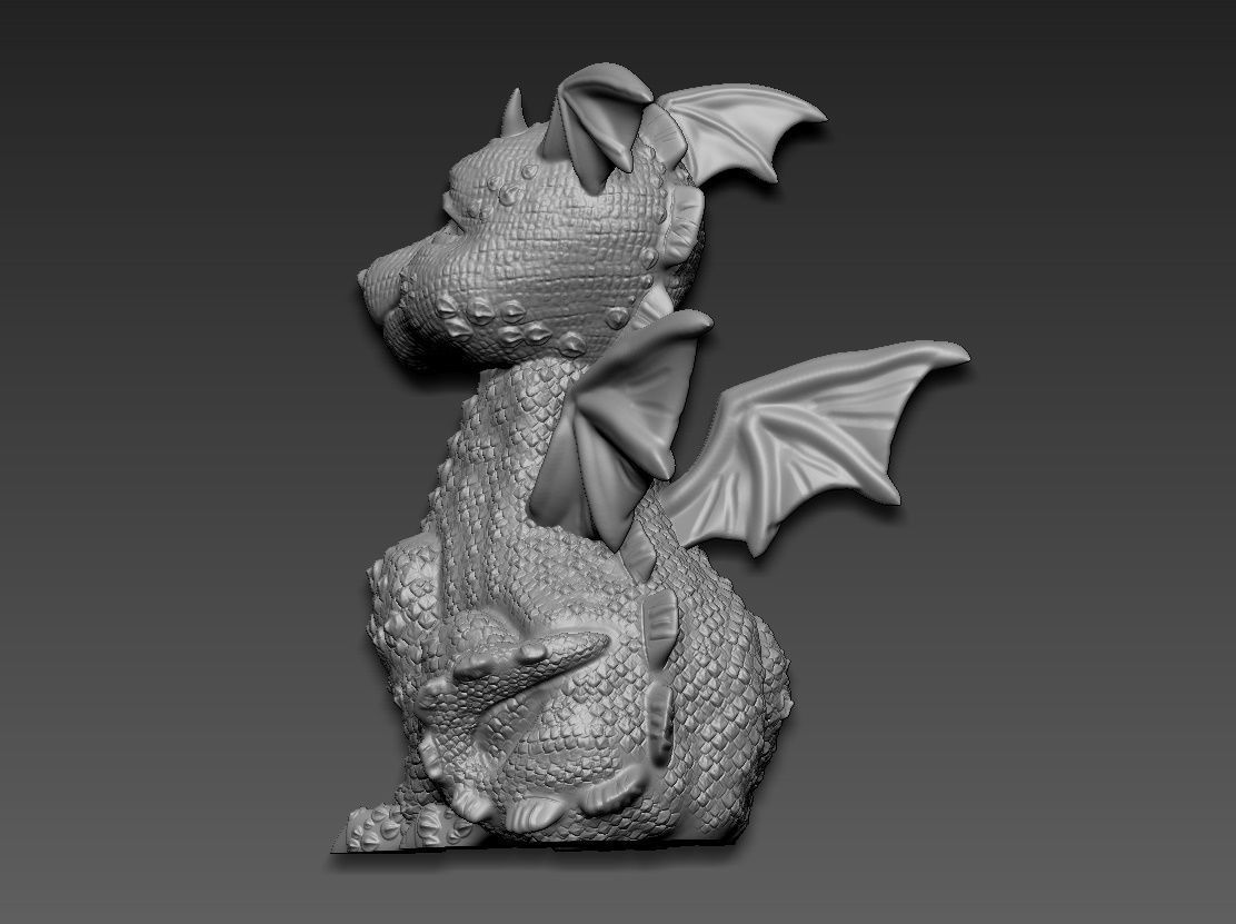 Dragon 3D print model_23