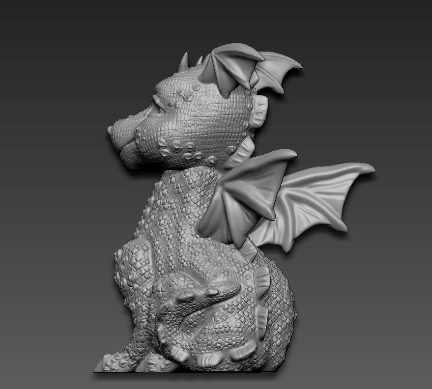 Dragon 3D print model_5