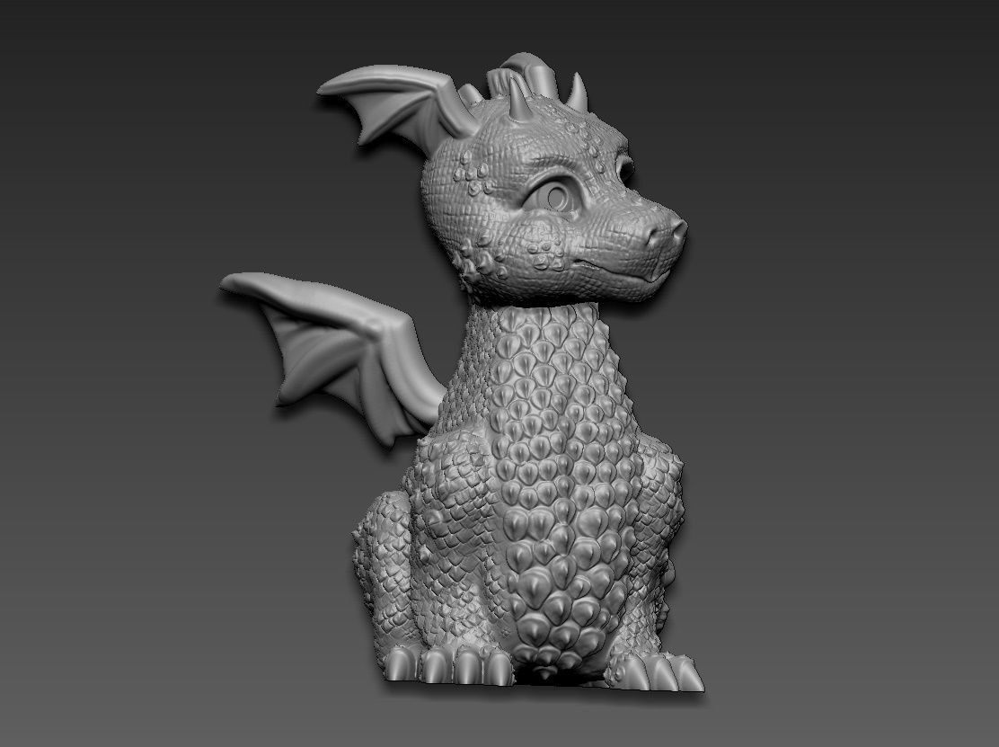Dragon 3D print model_30