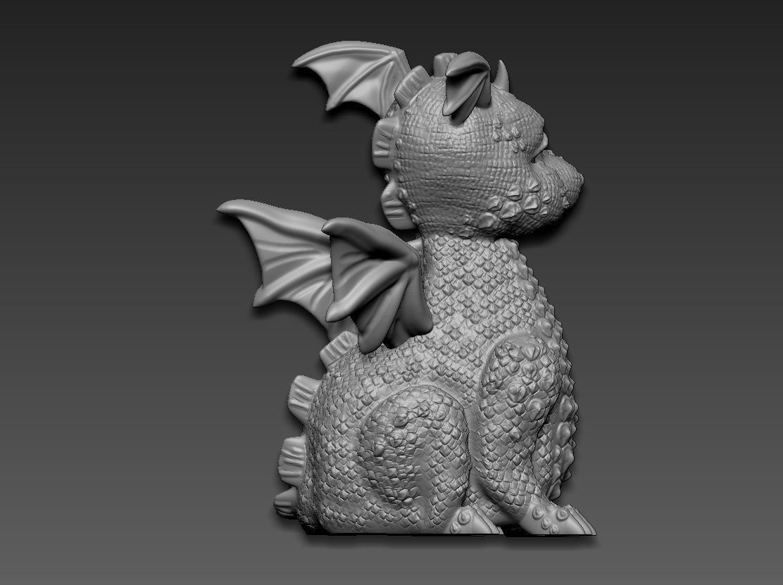 Dragon 3D print model_27