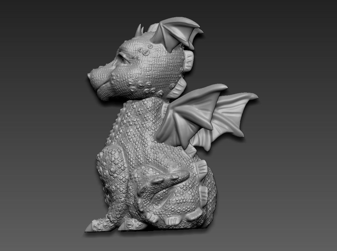 Dragon 3D print model_22