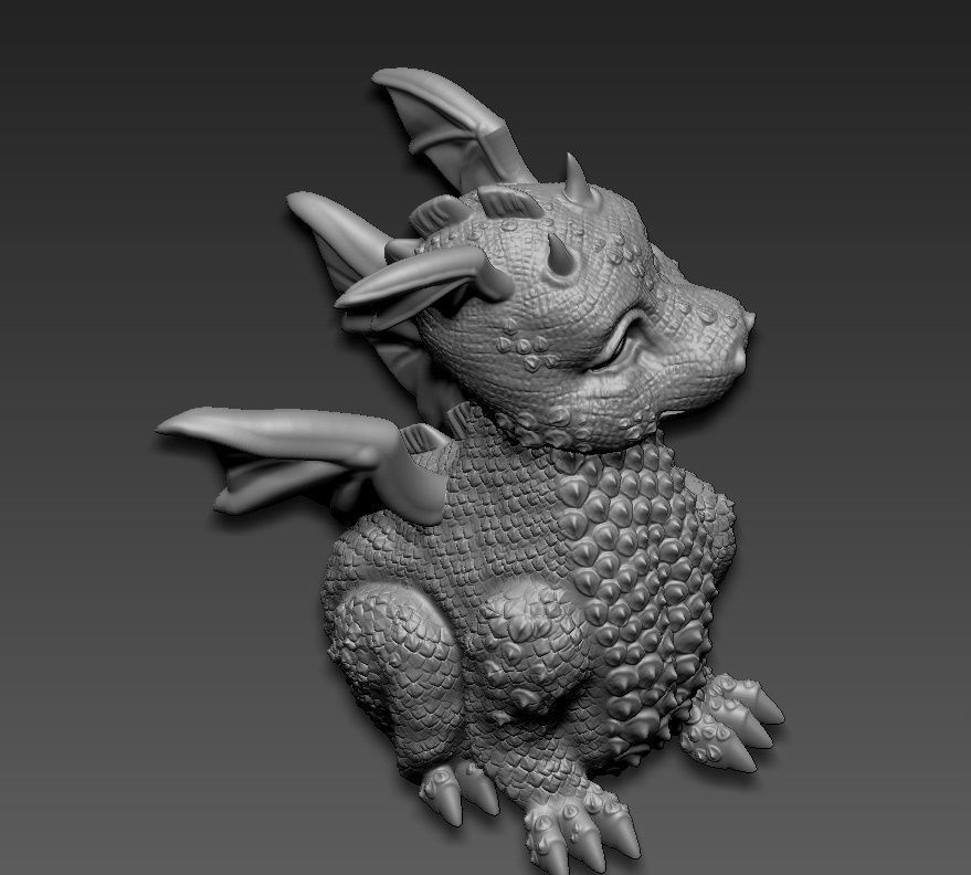 Dragon 3D print model_16