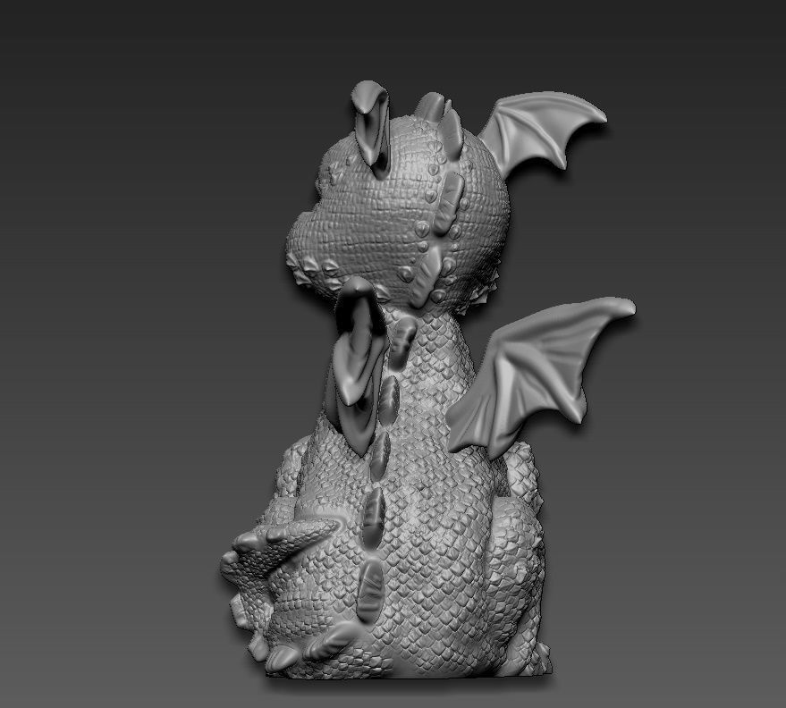Dragon 3D print model_6