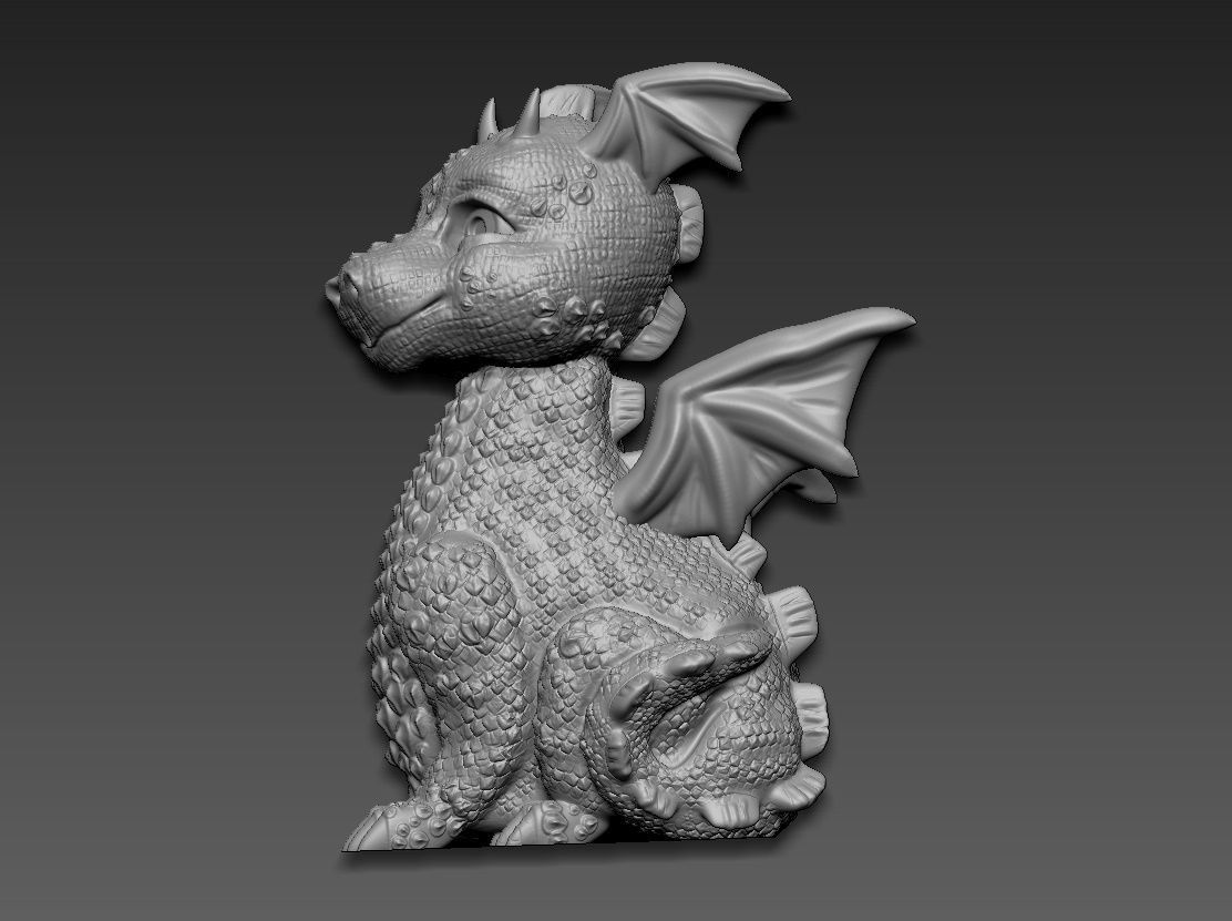 Dragon 3D print model_21