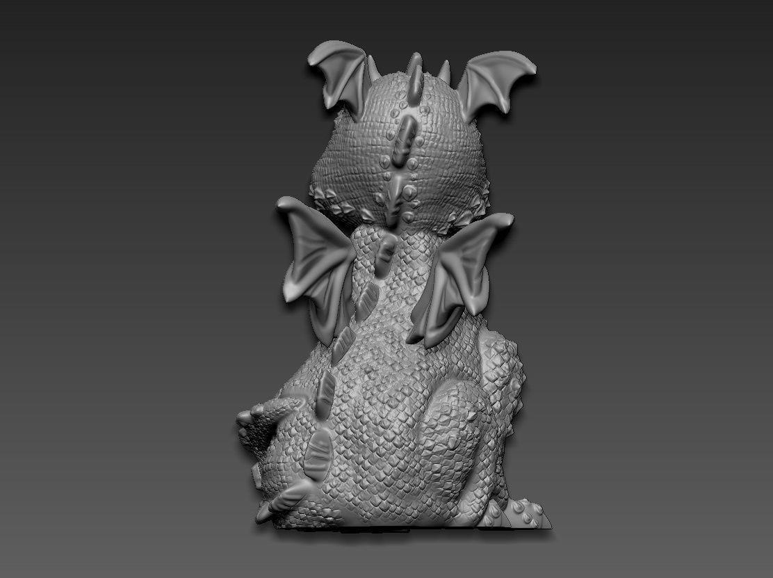 Dragon 3D print model_25