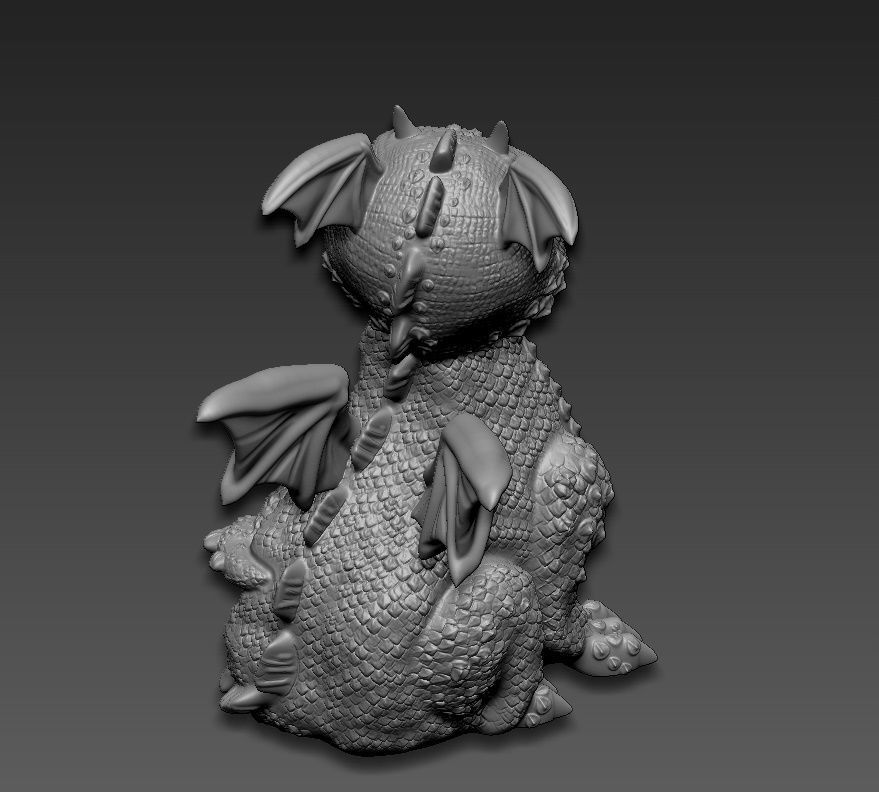 Dragon 3D print model_15