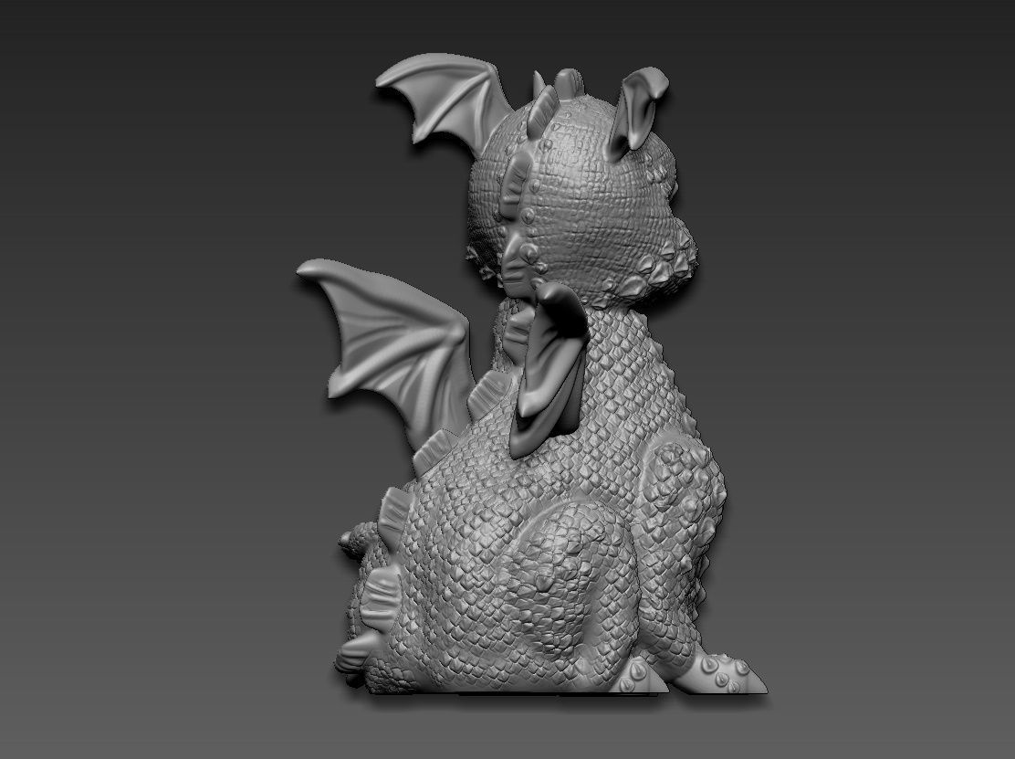 Dragon 3D print model_26