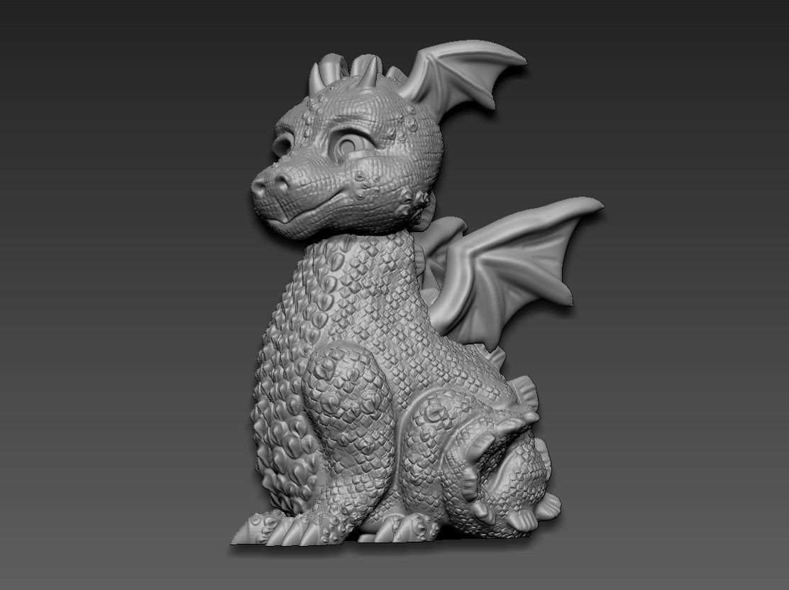 Dragon 3D print model_20