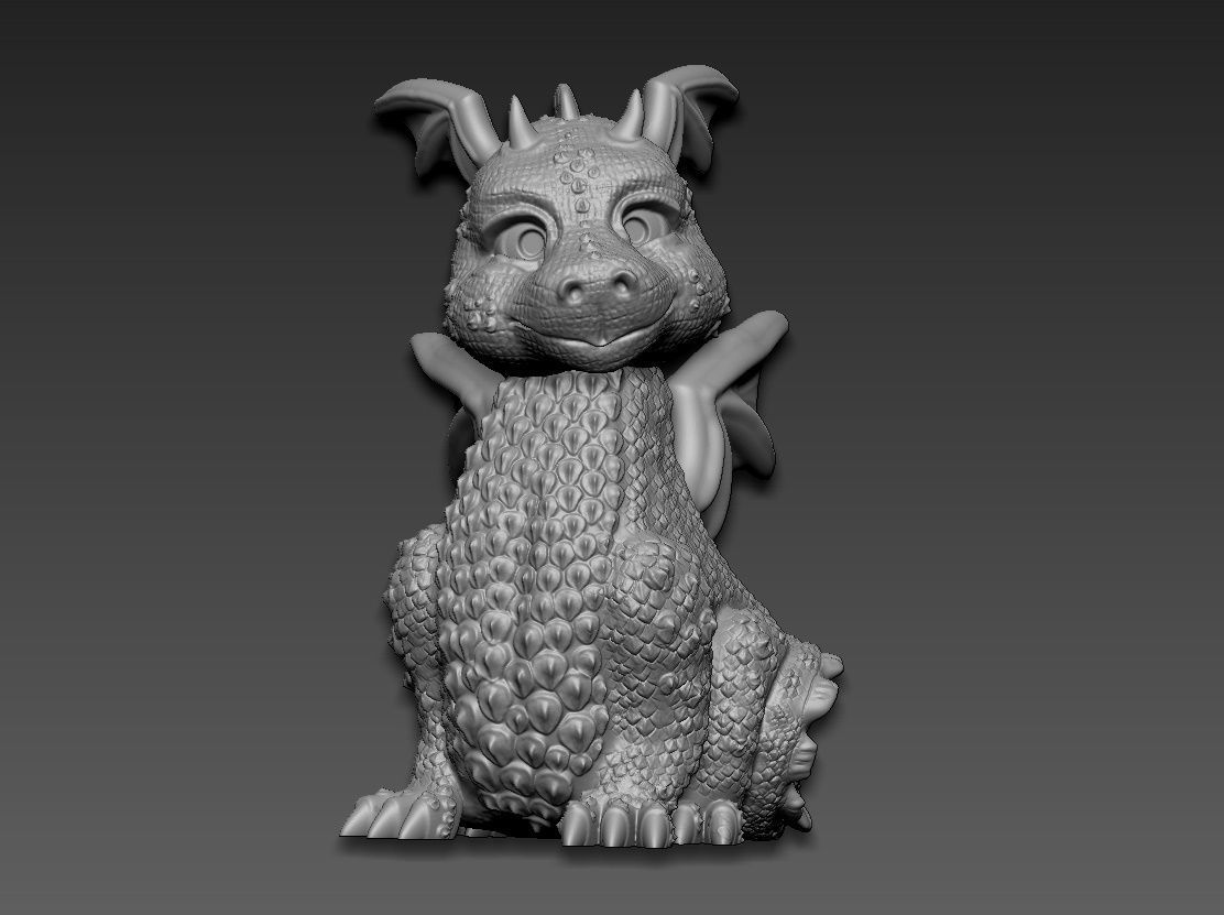 Dragon 3D print model_32