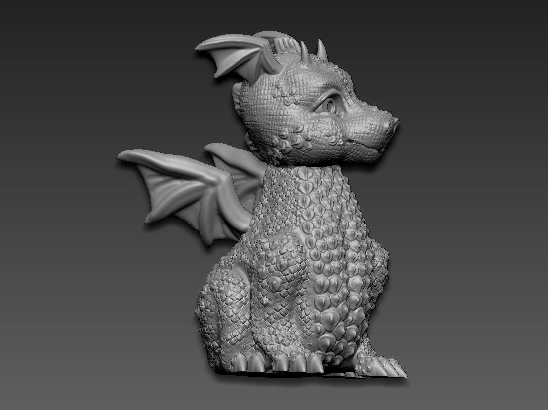 Dragon 3D print model_29