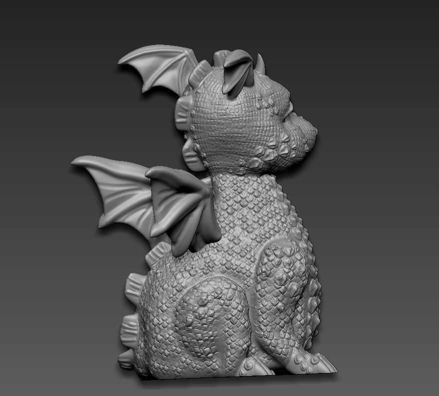 Dragon 3D print model_8