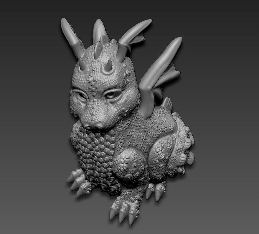 Dragon 3D print model_17