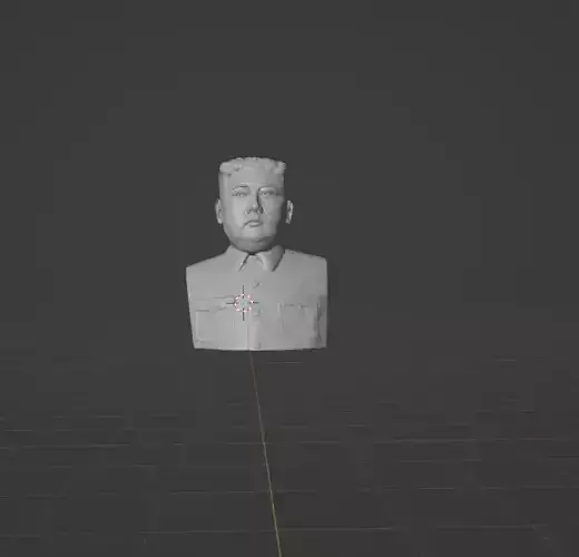 Kim Jong Un 3D print model