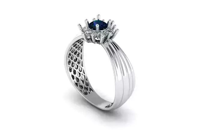 Solitaire ring