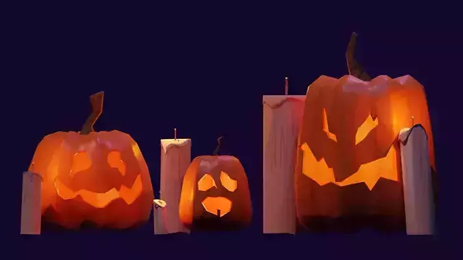 pumpkins 3D