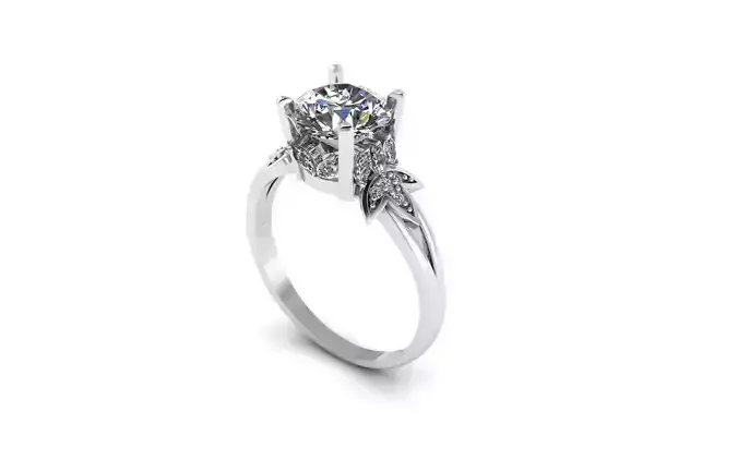 Solitaire ring