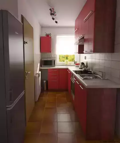 Kitchen Modern 3D model