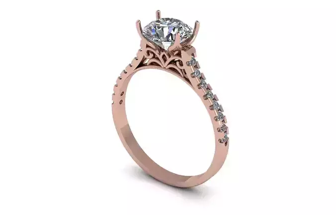 Solitaire ring