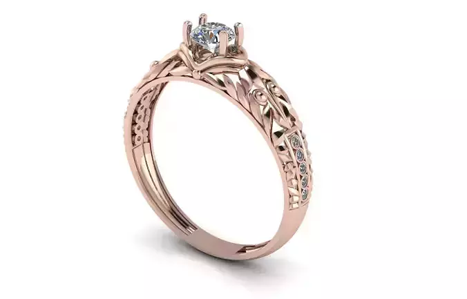 Solitaire ring