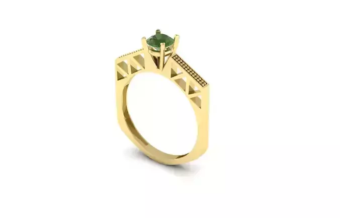 Solitaire ring