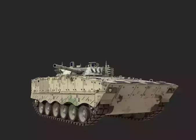 4 coatings of PLA Army ZBD04 ZBD-04 Infantry Fighting Vehicle