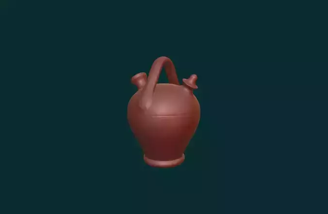 Spanish botijo 3D print model